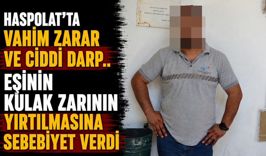 Haspolat’ta vahim zarar ve ciddi darp