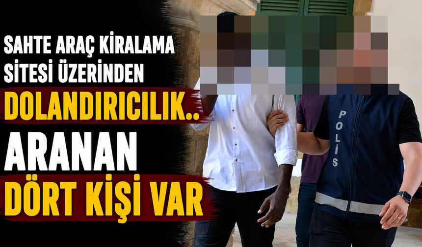 Sahte araç kiralama sitesi üzerinden dolandırıcılık