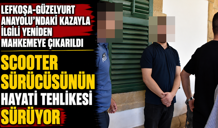 Lefkoşa-Güzelyurt Anayolu’ndaki kazayla ilgili yeniden mahkemeye çıkarıldı