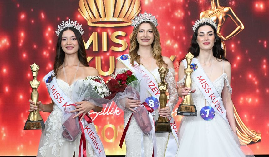 Miss Kuzey Kıbrıs 2026’da Alara Altay, Bay Kuzey Kıbrıs 2026’da Hasan Efe Avseven birinci oldu