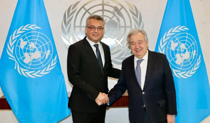 Erhürman-Guterres görüşmesi başladı