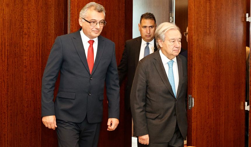 Erhürman-Guterres görüşmesi tamamlandı