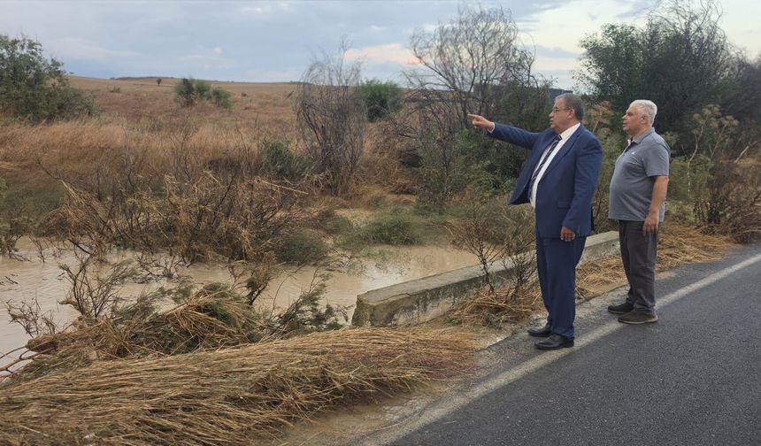 Bakan Sucuoğlu, Yılmazköy –Kılıçaslan yol güzergâhında incelemelerde bulundu