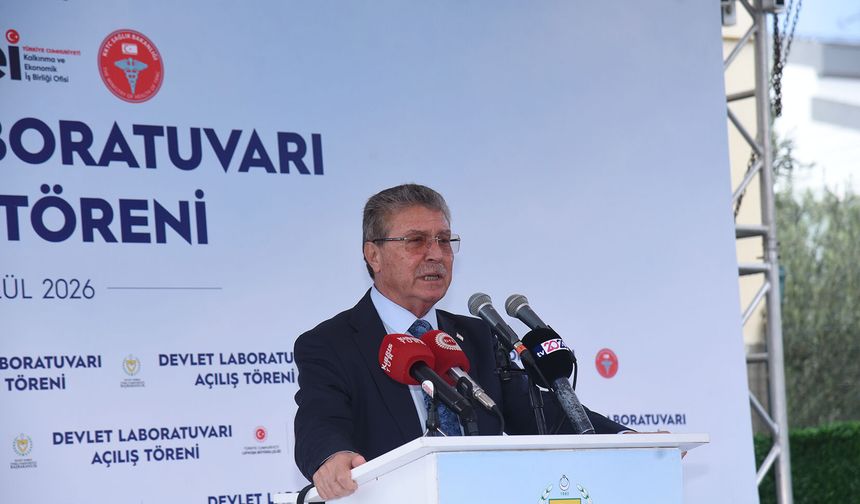 Başbakan Üstel: “Yeni Devlet Laboratuvarı çağdaş cihazlarla donatıldı”