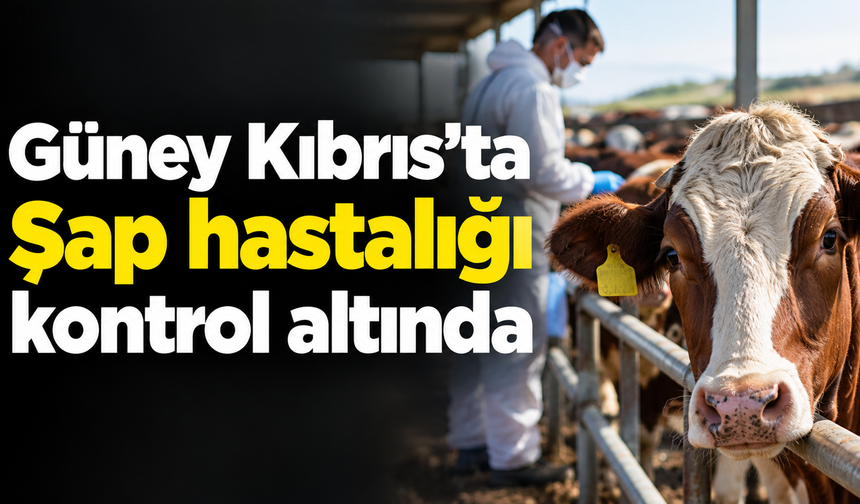 Güney Kıbrıs’ta Şap hastalığı kontrol altında