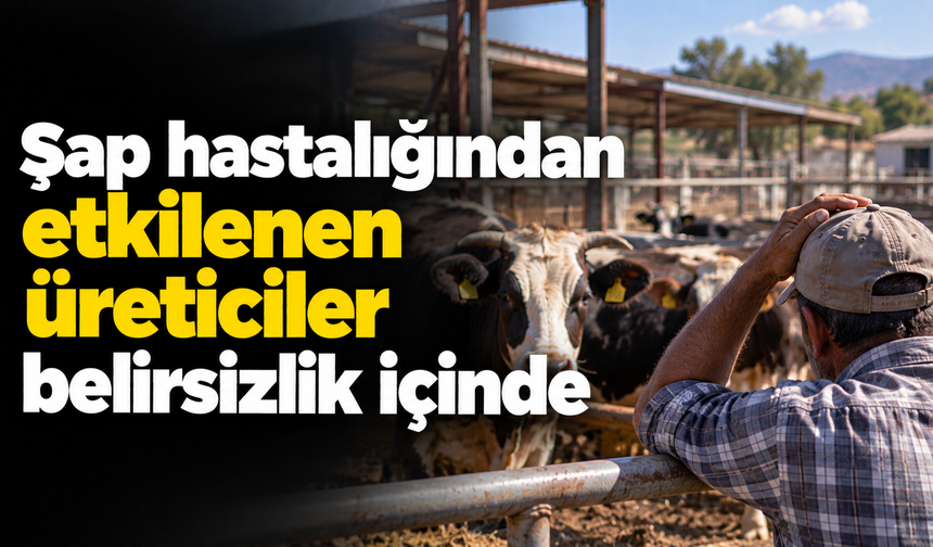 Şap hastalığından etkilenen üreticiler belirsizlik içinde