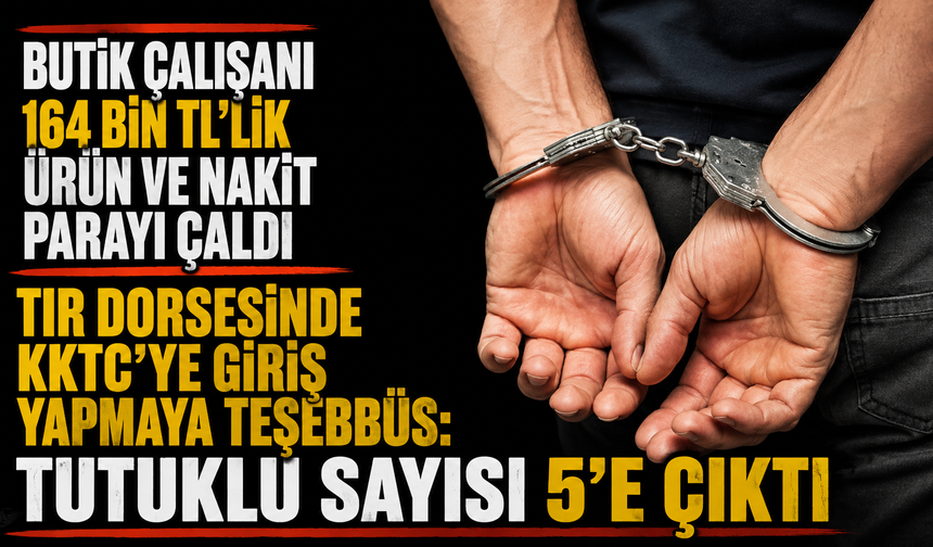 Tır dorsesinde KKTC’ye giriş yapmaya teşebbüs: Tutuklu sayısı 5’e çıktı