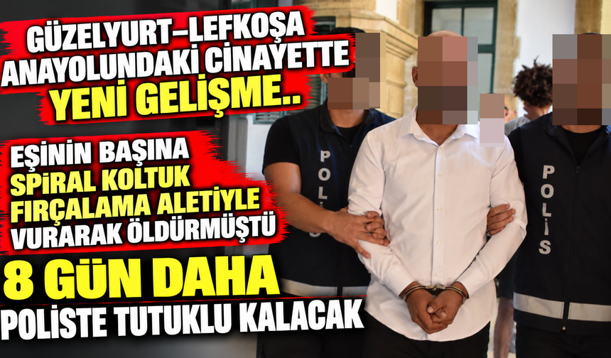 Güzelyurt–Lefkoşa anayolundaki cinayette yeni gelişme
