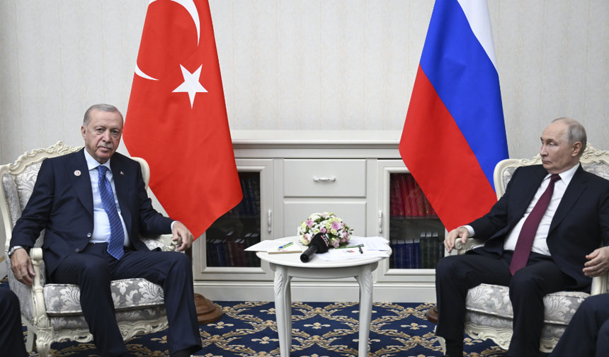Rusya Devlet Başkanı Putin, TC Cumhurbaşkanı Erdoğan ile görüşmesinde konuştu