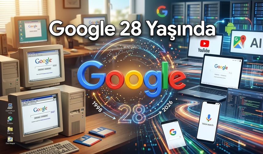 Google 28 Yaşında! Arama Motorunun Doğum Günü Özel Doodle ile Kutlanıyor