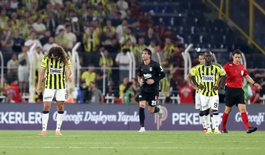 Süper Lig'de sezonun ilk derbisi Beşiktaş'ın Fenerbahçe'ye 2-1 üstünlüğü ile sona erdi