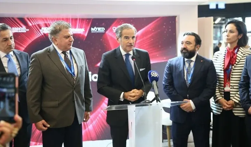 UAEA Başkanı Grossi'den, Türkiye'nin nükleer enerjideki ilerlemesine övgü