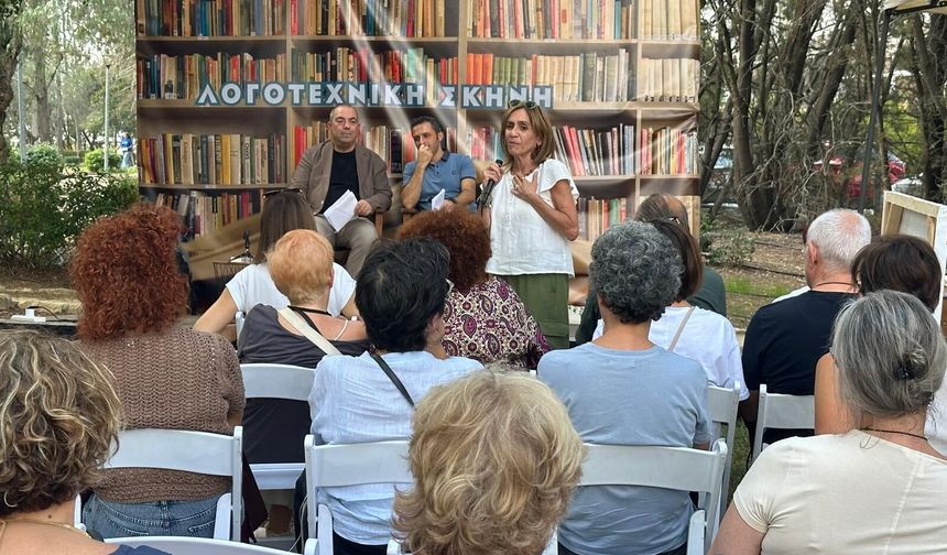 Başaran Düzgün’ün “Öksüz Atlar Ülkesinde” romanı, Güney Lefkoşa’daki kitap fuarında tanıtıldı