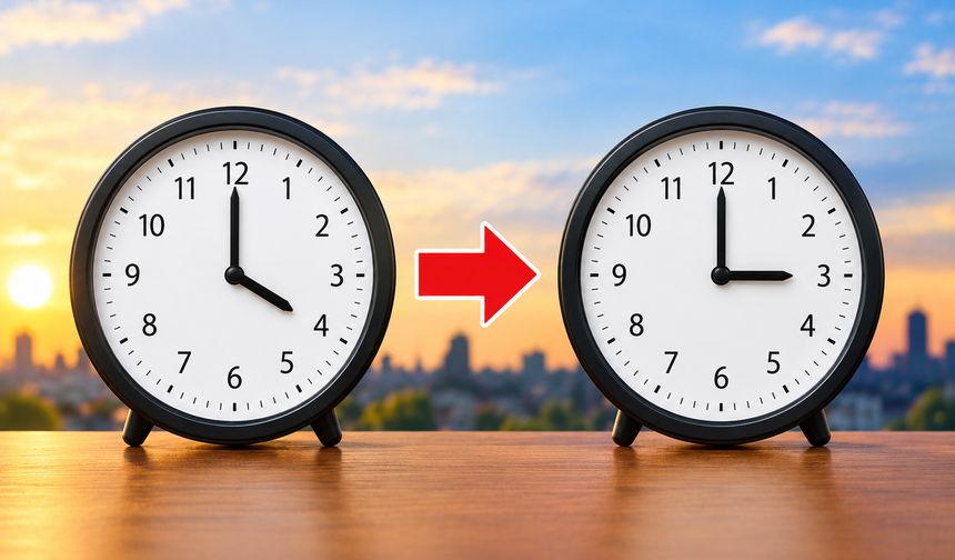 Yaz saati uygulaması sona eriyor… Pazar günü saatler bir saat geri alınacak