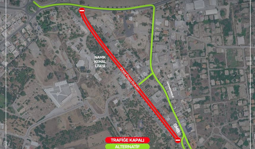 Polatpaşa Bulvarı hafta sonu araç trafiğine kapatılacak
