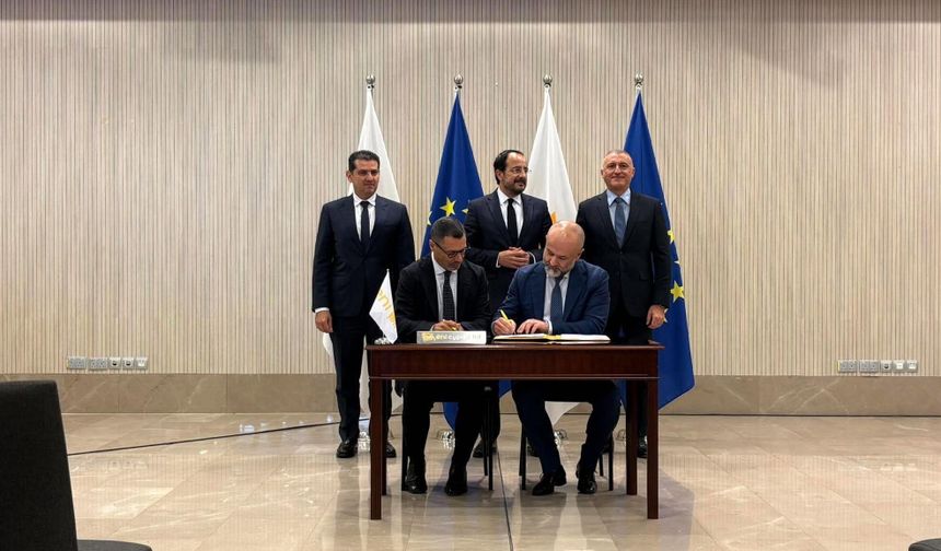 ENI ile Güney Kıbrıs arasında "Kronos" yatağıyla ilgili anlaşma imzalandı