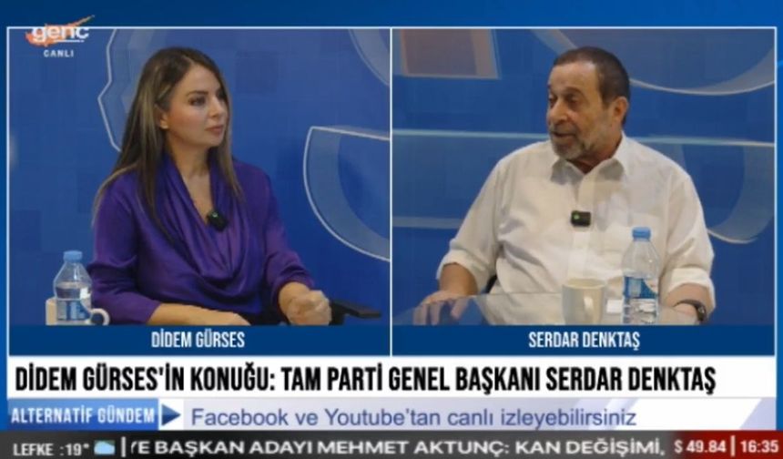 Serdar Denktaş: “Devletin kara kutularını ve bilinmeyenlerini bilen biri varsa, o da benim”
