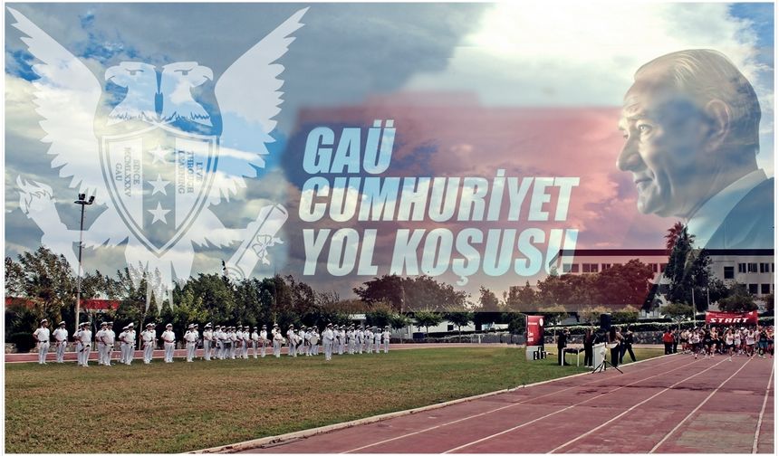 GAÜ “Cumhuriyet Yol Koşusu” düzenledi