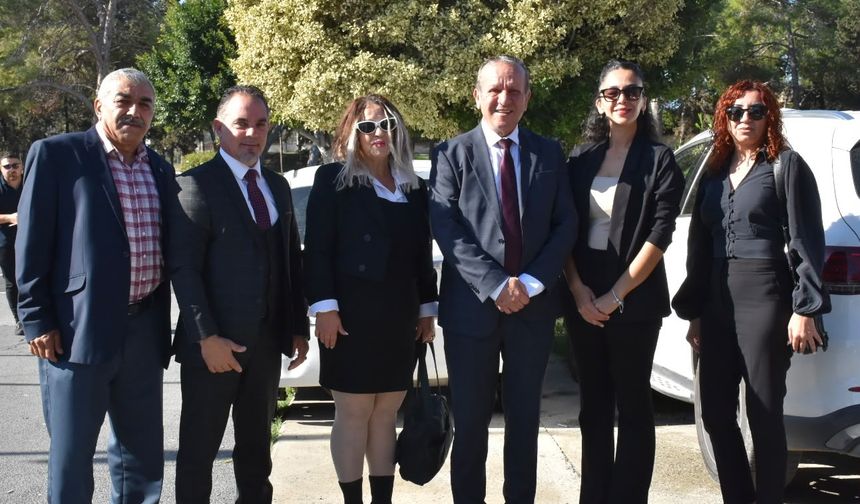 DP Genel Başkanı Ataoğlu, adaylık başvurularına katıldı