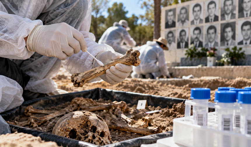Yunan kayıplarının belirlenmesi için DNA örnekleri alındı