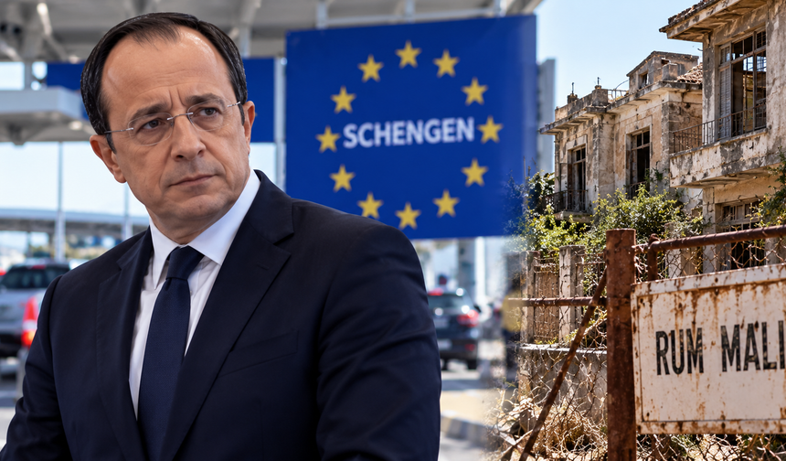 Schengen bölgesine katılım gecikti, Hristodulidis hükümetinin Rum mallarıyla ilgili tutumu başarısız oldu