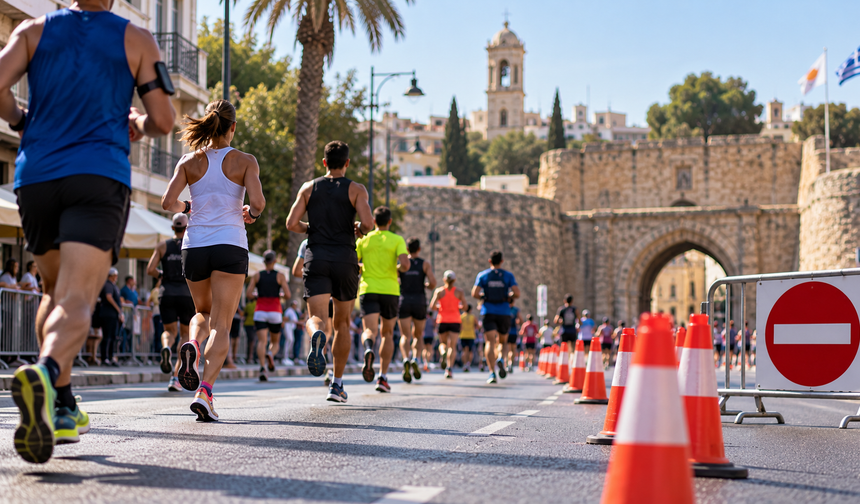 Lefkoşa’nın Rum kesiminde bazı yollar "Run As One Maratonu" için trafiğe kapatılacak