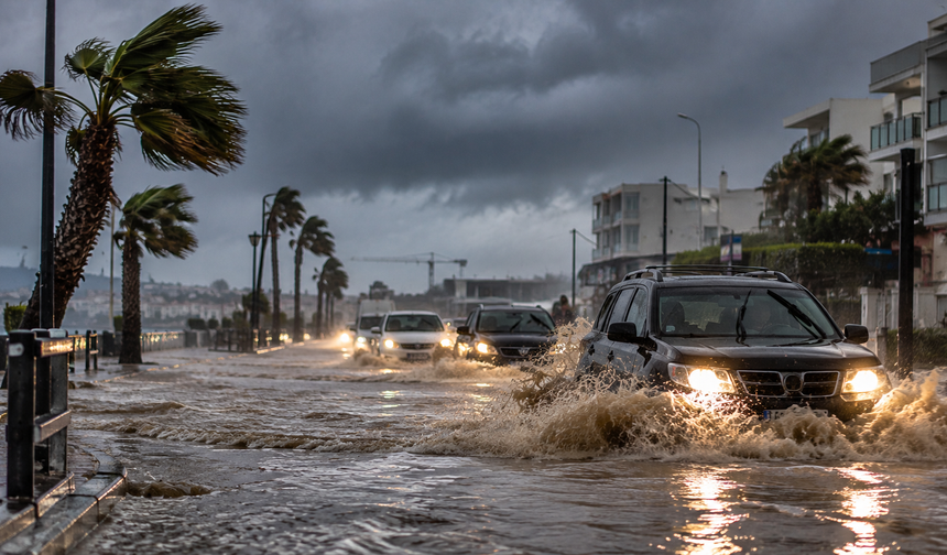 Rum Meteoroloji Dairesi’nden turuncu uyarı: 18 bölge sular altında kalabilir