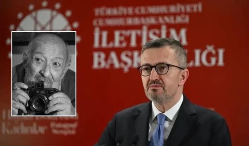 TC İletişim Başkanı Duran, vefatının 8'inci yılında Ara Güler'i andı