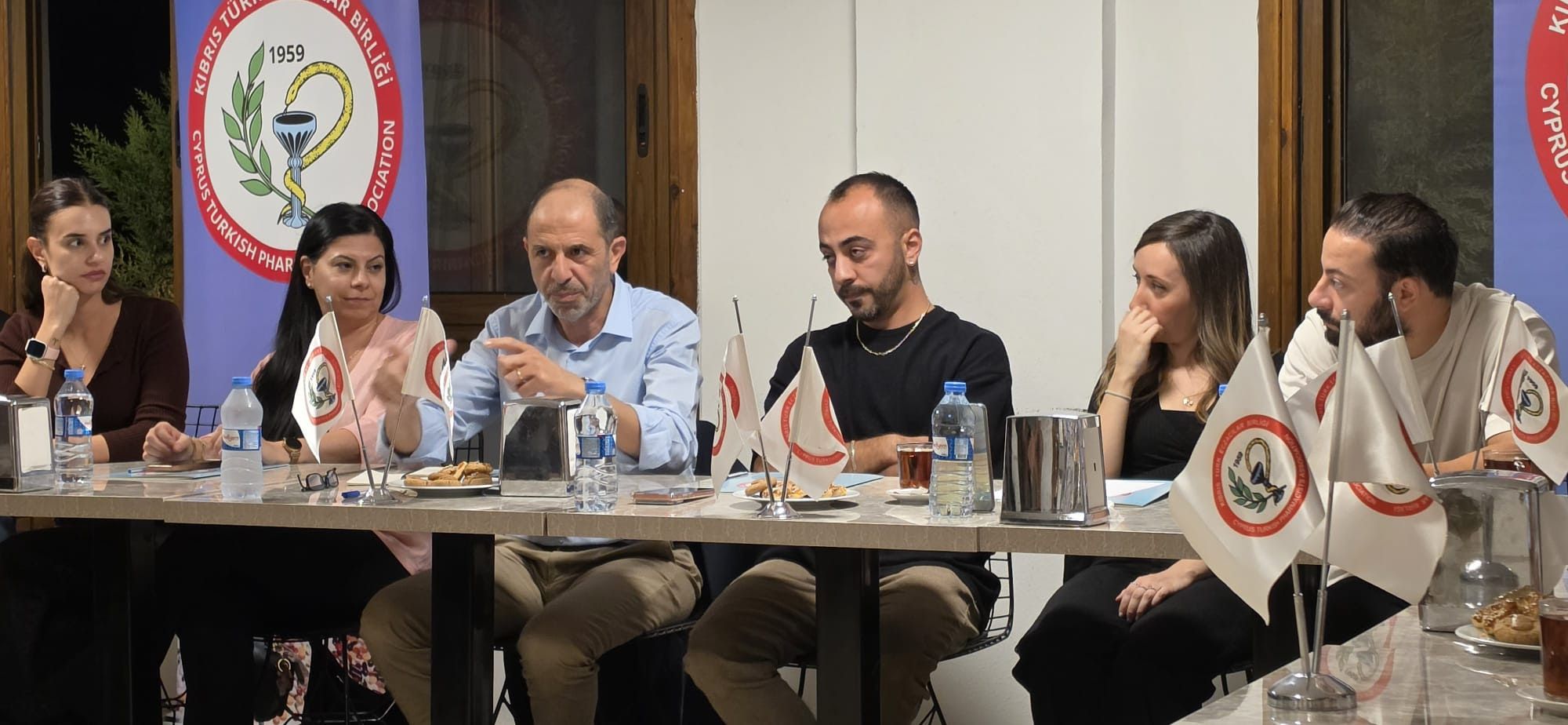 Halkın Partisi, Kıbrıs Türk Eczacılar Birliği ile bir araya geldi