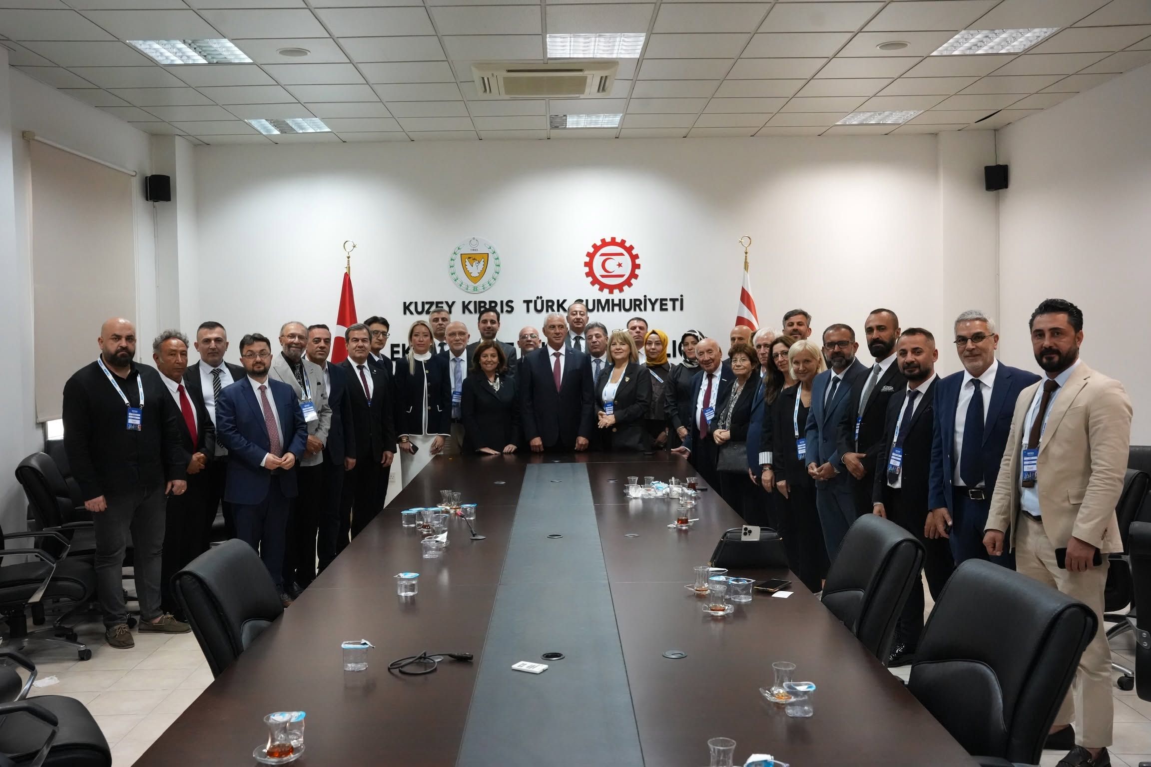 Taçoy'dan İSİFED Heyetine Kabul