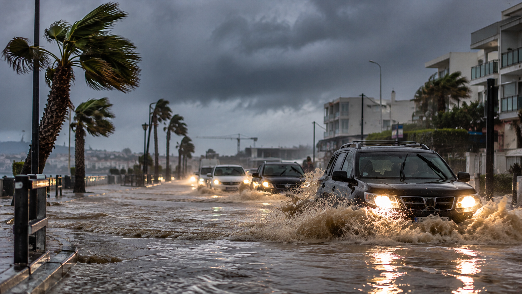 Rum Meteoroloji Dairesi’nden turuncu uyarı: 18 bölge sular altında kalabilir