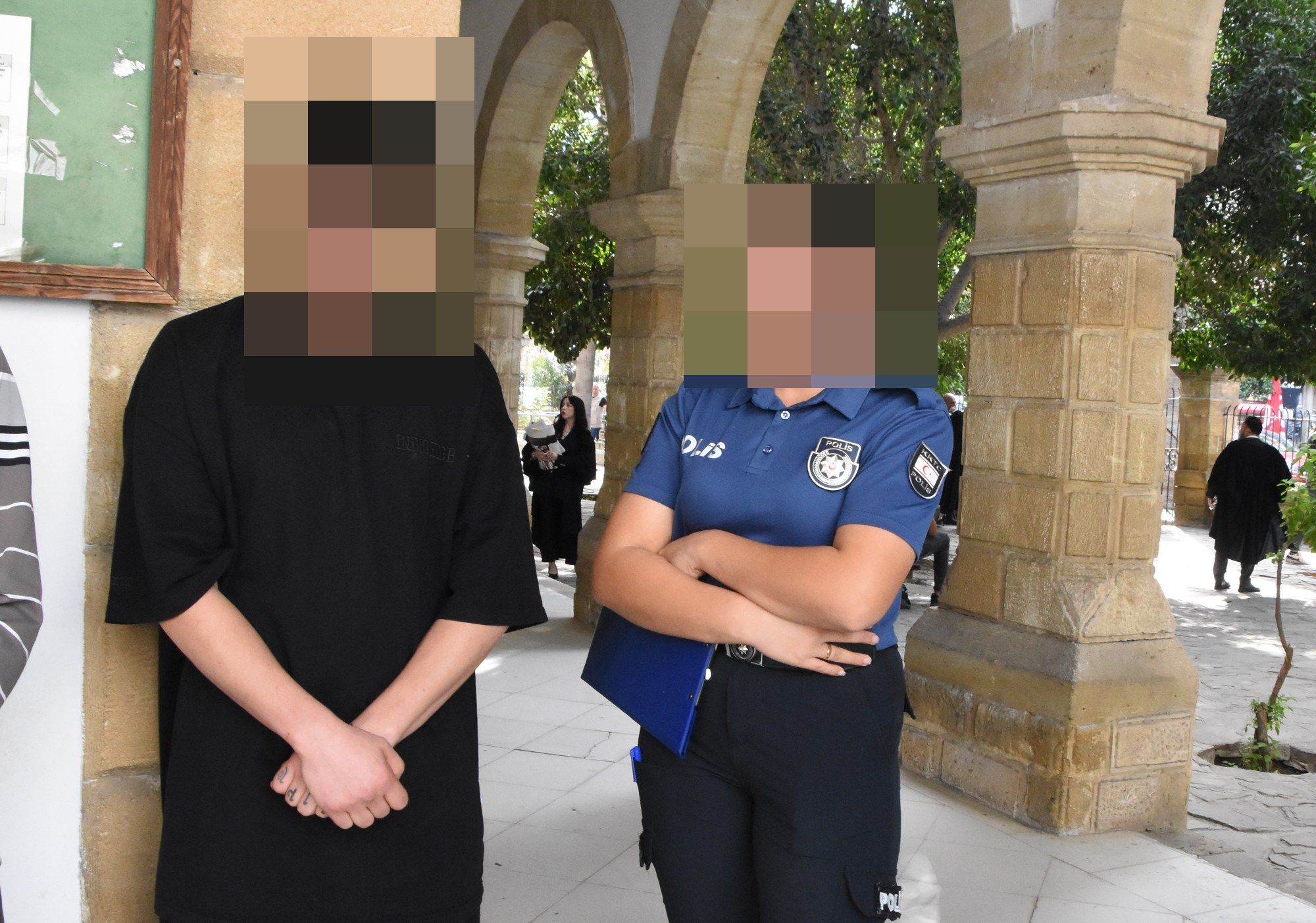Ercan’da uyuşturucuyla yakalanan zanlıya 15 gün cezaevi